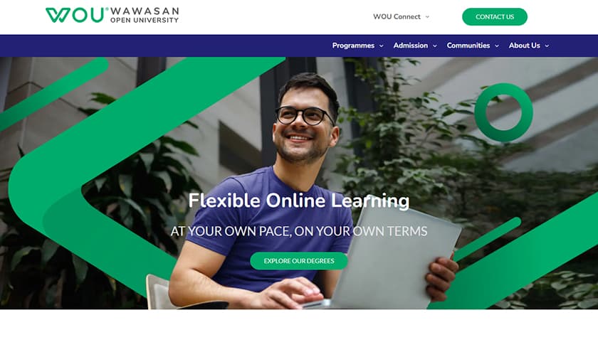 Wawasan Open University portfolio thumbnail